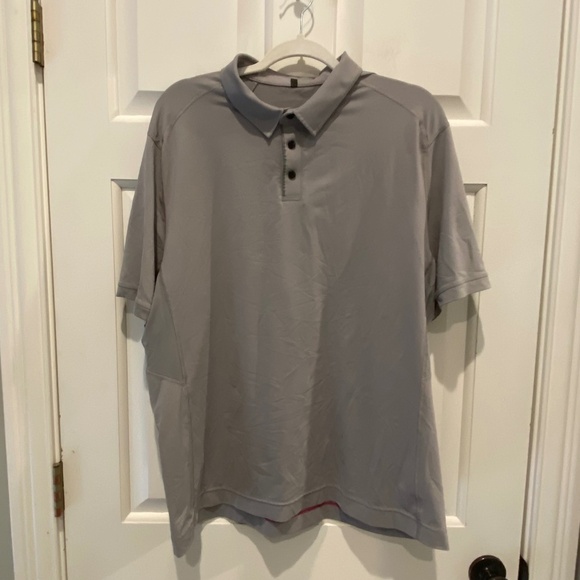 Lululemon Other - Lululemon Men's Evolution Short-Sleeve Polo Shirt, Grey 16437